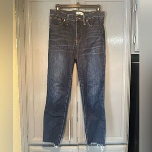 Madewell 9” High Rise Skinny Jeans